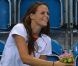 Laure Manaudou est aux anges après le sacre de son frère Florent sur 50m nage libre aux Jeux olympiques le 3 août 2012 à Londres
