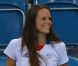 Laure Manaudou est aux anges après le sacre de son frère Florent sur 50m nage libre aux Jeux olympiques le 3 août 2012 à Londres
