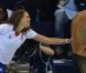 Laure Manaudou ne peut s'empêcher de se jeter dans les bras de son frère Florent pour le féliciter suite à son triomphe sur le 50m nage libre lors des Jeux olympiques de Londres le 3 août 2012