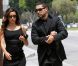 Eva Longoria, accompagnée de l'acteur Wilmer Valderrama, quitte les funérailles de Lupe Ontiveros le 3 août 2012 à Pico Rivera, près de Los Angeles.
