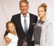 Dolph Lundgren avec ses filles Ida et Greta à Los Angeles le 4 août 2012