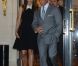 Sylvester Stallone et sa femme Jennifer Flavin sortant de leur hôtel à Paris le 9 août 2012