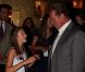 La fille de Sylvester Stallone et Arnold Schwarzenegger lors de l'after-party au Buddha Bar de la projection d'Expendables 2 à Paris le 9 août 2012