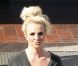 Britney Spears quitte un shooting photo à Long Beach, en Californie, le vendredi 10 août 2012.