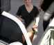 Britney Spears quitte un shooting photo à Long Beach, en Californie, le vendredi 10 août 2012.