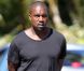 Kim Kardashian et son chéri Kanye West font leur jogging à Los Angeles le 10 août 2012