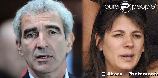 Raymond Domenech et Estelle Denis