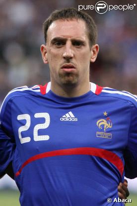 Franck Ribéry s'est blessé contre l'Italie