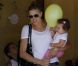  EXCLU : Victoria Prince porte sa petite fille Jordan à Studio City le 15 août 2012 