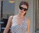 Rachel Bilson, craquante comme toujours, avec une robe sans manches Rag &amp; Bone, un sac Elsie signée Chloé et des sandales Bardot de Rebecca Minkoff. Los Angeles, le 15 août 2012.