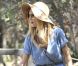 Rachel Zoe et son fils Skyler profitent d'un moment en famille dans le Franklin Canyon Park à Beverly Hills. Le 18 août 2012.