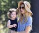 Rachel Zoe et son fils Skyler profitent d'un moment en famille dans le Franklin Canyon Park à Beverly Hills. Le 18 août 2012.