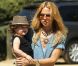 Rachel Zoe et son fils Skyler profitent d'un moment en famille dans le Franklin Canyon Park à Beverly Hills. Le 18 août 2012.