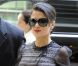 Salma Hayek, très chic à New York, le 27 juin 2012.