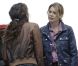 Sandra Oh et Ellen Pompeo sur le tournage de Grey's Anatomy