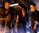 Arnold Schwarzenegger, Linda Hamilton et Edward Furlong dans  Terminator 2 : Le Jugement dernier  (1991) de James Cameron.