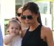 Exclusif - Victoria Beckham et sa fille Harper à Century City, le 26 août 2012.