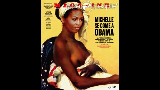 Michelle Obama en une polémique du magazine espanol  Fuera de serie 