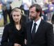 La comtesse Stéphanie épaulée par son fiancé le prince Guillaume, grand-duc héritier de Luxembourg, qu'elle doit épouse en octobre... Les obsèques de la comtesse Alix de Lannoy, décédée le 26 août 2012 à 70 ans, ont eu lieu vendredi 31 août à Frasnes-lez-Anvaing, dans la province du Hainaut, où elle a été inhumée. La famille grand-ducale de Luxembourg et la famille royale belge étaient représentées.