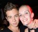 Sacha et sa petite amie Julie au Duplex le vendredi 31 août 2012 à Paris
