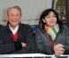 Bertrand Delanoë et Anne Hidalgo à Paris le 15 avril 2012.
