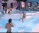 Les habitants s'amusent dans la piscine dans Secret Story 6