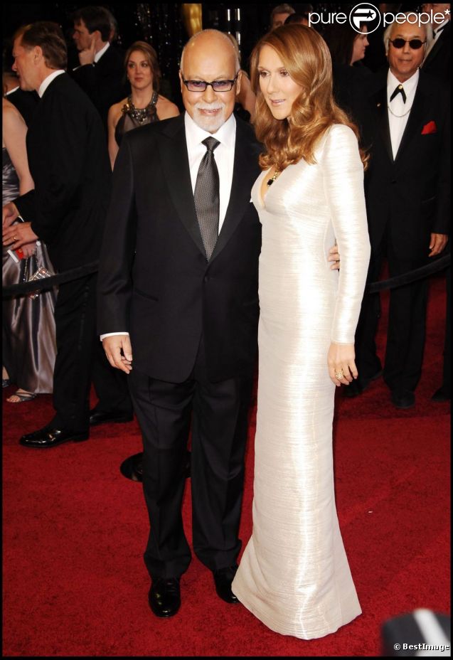 Céline Dion et René Angelil en 2011