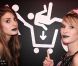 Les French-Lips Girls lors de l'inauguration de la boutique Adopte un mec, le 11 septembre 2012, à Paris.
