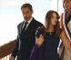 Carla Bruni-Sarkozy et Nicolas Sarkozy au mariage de Farida Khelfa et Henri Seydoux, à la mairie du 17arrondissement de Paris, le 1er septembre 2012.