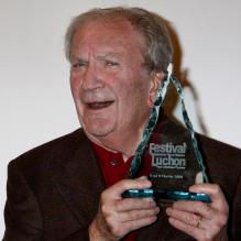 Pierre Mondy lors du 10e <span class="st">Festival des créations télévisuelles de<em> </em>Luchon le 10 février 2008</span>