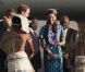 Le prince William et son épouse Kate sont arrivés le dimanche 16 septembre 2012 à l'aéroport Henderson à Honiara aux Iles Salomon, troisième étape de leur voyage en Asie du sud-est dans la cadre du Jubilé de diamant de la reine Elizabeth II