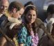 Le prince William et son épouse Kate sont arrivés le dimanche 16 septembre 2012 à l'aéroport Henderson à Honiara aux Iles Salomon, troisième étape de leur voyage en Asie du sud-est dans la cadre du Jubilé de diamant de la reine Elizabeth II