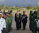 Le prince William et son épouse Kate sont arrivés le dimanche 16 septembre 2012 à l'aéroport Henderson à Honiara aux Iles Salomon, troisième étape de leur voyage en Asie du sud-est dans la cadre du Jubilé de diamant de la reine Elizabeth II