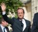 François Hollande et sa compagne Valérie Trierweiler ont accueilli les visiteurs venus découvrir le palais de l'Elysée dans le cadre des Journées du patrimoine le 16 septembre 2012 à Paris