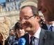 François Hollande et sa compagne Valérie Trierweiler ont accueilli les visiteurs venus découvrir le palais de l'Elysée dans le cadre des Journées du patrimoine le 16 septembre 2012 à Paris