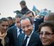 François Hollande et sa compagne Valérie Trierweiler ont accueilli les visiteurs venus découvrir le palais de l'Elysée dans le cadre des Journées du patrimoine le 16 septembre 2012 à Paris