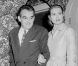 Le prince Rainier III de Monaco et Grace Kelly à Philadelphie le 6 janvier 1956.