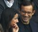 Jean-Luc Delarue et Anissa Khel, en septembre 2011 à Paris.