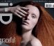 Karen Elson en couverture du numéro The Role Model du magazine i-D.