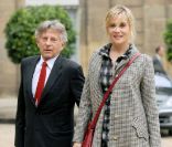 Le réalisateur Roman Polanski et sa femme Emmanuelle Seigner à l'Elysée en 2007