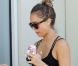Jessica Alba arrive à ses bureaux de Honest.com à Santa Monica le 20 septembre