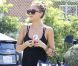 Jessica Alba arrive à ses bureaux de Honest.com à Santa Monica le 20 septembre