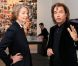 Charlotte Rampling retrouve Jean-Michel Jarre pour le vernissage de l'exposition  Charlotte Rampling, albums secrets  à la Maison de la photographie de Lille, le 20 septembre 2012. - photos Purepeople