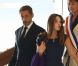 Carla Bruni-Sarkozy et Nicolas Sarkozy au mariage de Farida Khelfa et Henri Seydoux, à la mairie du 17arrondissement de Paris, le 1er septembre 2012.