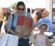 Jennifer Garner et sa fille Violet se baladent à Brentwood, le 23 septembre 2012