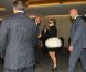 Tenue bicolore pour une Lady Gaga chic, dans les rues de Paris le 23 septembre 2012