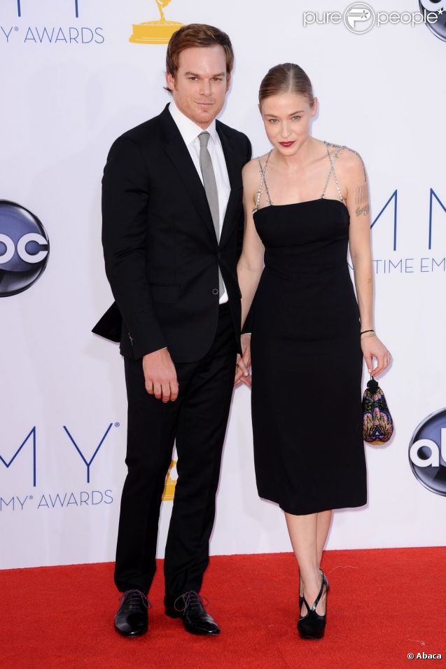 Michael C. Hall et sa chérie Morgan Macgregor le 23 septembre à Los Angeles
