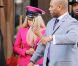 Discrète, Nicki Minaj présente son nouveau parfum Pink Friday à New York le 24 septembre 2012