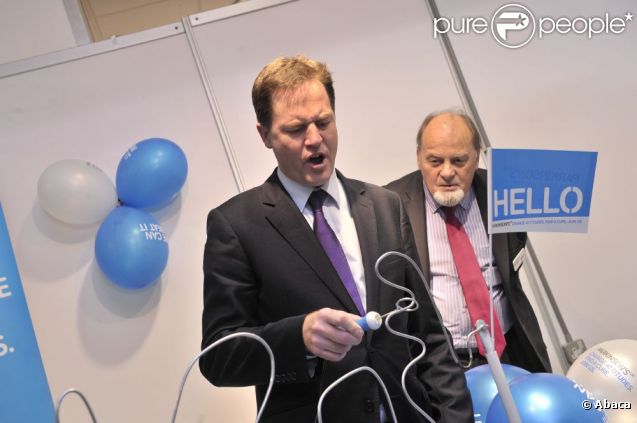 Nick Clegg, vice-Premier ministre, à Brighton le 24 septembre 2012 lors de la convention des démocrates libéraux
