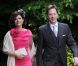 Nick Clegg et son épouse Miriam Gonzalez Durantez lors du Jubilé de la reine Elizabeth II le 5 juin 2012 à la cathédral Saint Paul de Londres
